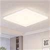 EASY EAGLE Plafoniera LED Soffitto 55W, Ø40CM 4000K 5500LM Lampada Soffitto