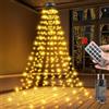 LaiTeny Luci per Albero di Natale - 3.0M x 16 fili Catena Luminosa dell'albero di Natalizie Impermeabile 480LEDs Stringa Luce da Natalizia Decorazioni con 8 Modalità & 3 Timer Funzione per Interno e Esterno