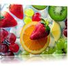 Pixxprint InstyleArt Gustosa frutta colorata Stampa su tela 80x60 cm artistica murale