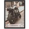 Online-GalleryKing OGK Thirty - Cornice portafoto in legno di pino nero, completamente rivestita, in MDF (30 mm di larghezza), con vetro sintetico antiriflesso, realizzata a mano in Germania, 40 x 70