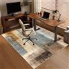Qivstxug Tappeto Sedia Ufficio - Tappeto Sedia Gaming - Tappeto per Sedia con Ruote Antiscivolo, Protezione Pavimento per parquet e Piastrelle, Tappetini per Scrivania e Sedia da Ufficio 90 x 140 cm