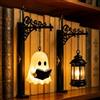 CliffofLove Set di 2 lanterne decorative per biblioteca - Lampade da lettura per vermi da biblioteca - LED antichi - Libri fantasma - Decorazione per angolo lettura - Regalo unico per gli amanti della lettura