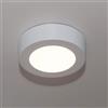 Planetitaly Plafoniera LED Soffitto, 6W 3000K Lampada da Soffitto Moderna 600LM Plafoniera Camera da Letto per Corridoio, Cucina, Soggiorno, Ufficio, Garage, Cantina, Sala, Balcone - Bianco Caldo (Tonda, 3000K)