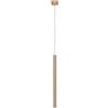 Planetitaly Lampada a Sospensione LED 3W Interruttore CCT da 3000K a 6500K Colore Tortora, Lampada soffitto, Pendente Moderno Cilindro, Luce Tavolo Cucina, Salotto, Bar, Ristorante, Alimentazione 230V