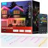 Govee Tenda Luminosa 10M, 400LED RGBIC Intelligenti Luci da Esterno Cascata | Decorazioni Natale, Impermeabili IP67, Sincronizzazione Musicale, 78+ Modalità Scena, Compatibile con Alexa