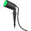 Planetitaly Faretto picchetto terreno LED SMART 6W IP65 RGB CCT da 3000K a 6000k multicolore giochi di luce dimmerabile lampada WiFi giardino luce colorata alberi facciate controllo vocale smartphone APP 230V