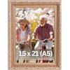 Victor cornice portafoto "Rubens" oro rosé 15x21 cm | Profilo: 30 x 20 mm - stile barocco antico - vetro vero - decorazione per la casa