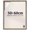 Dutch Frame Factory - Cornice a cassetta 50x60 cm Rovere - MDF | Cornice a cassetta per tele, Adatta per tele fino a 2 cm di spessore, Senza pannello posteriore né vetro, Made in Holland
