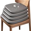 HKJGNH Cuscini per Sedia in Pelle - Cuscino Per Sedile con Memory Foam, Antiscivolo e Impermeabile - Per Casa, Ufficio, Giardino 37x36/43x42 cm Spessore 4 cm - Con Cerniera Set da 1/2/4(F2,2pcs 43x42x4cm)