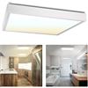 Planetitaly Plafoniera LED Quadrata 40W CCT 3000K-6500K per Ufficio 60x60 cm