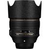 JERXTTON Pellicola protettiva adesiva in vinile per obiettivo Nikon AF-S 58 mm F1.4G, accessori fotografici per Nikkor (Splash Ultra Black)