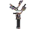 JERXTTON Pellicola protettiva per stabilizzatore cardanico RS 5 per DJI RS5, adesivo in vinile antigraffio RONINS5 Ronin S5, graffiti bianchi: per DJI RS5
