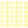 TOYANDONA 50 Pezzi Filtro Gel Rotondo 2,8 Pollici in PET Giallo per Luci | Correzione Calda Autoadesiva, Uso Domestico e Sala da Pranzo, Resiste a Sbiadimento e Usura