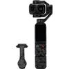 JERXTTON Pocket4P Pellicola protettiva in vinile antigraffio per videocamera DJI Osmo Pocket 4P, accessori decalcomanie 4 Pro, Splash Ultra Black: per DJI Osmo Pocket 4P