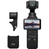 JERXTTON Pocket4 Pellicola protettiva in vinile antigraffio per videocamera DJI Osmo Pocket, 4 accessori, decalcomanie, Mamba Black: per DJI Osmo Pocket 4