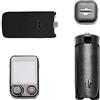 JERXTTON Note Color - Set di accessori aggiuntivi antigraffio per DJI Osmo Pocket 4P trasmettitore Mini treppiede Yuntai morsetto batteria maniglia pellicola protettiva per la pelle, decalcomanie complete, non