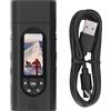 LXWalibrex Fotocamera per corpo con schermo a colori da 1,47 pollici, videoregistratore portatile 1080P, videocamera con rilevamento di movimento resistente all'acqua IP65, dotata di clip e magnete