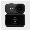 JERXTTON Adesivo antigraffio per action camera DJI Osmo Nano, pellicola protettiva in vinile per copertura completa, Mamba Black: per DJI Osmo Nano