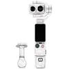 JERXTTON Pocket4P Pellicola protettiva in vinile antigraffio per videocamera DJI Osmo Pocket 4P, accessori decalcomanie 4 Pro, contorno bianco: per DJI Osmo Pocket 4P