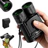 Sekmore Binocolo Adulti Potente 10x25 BAK4 FMC HD con Adattatore Smartphone | Ingrandimento 10x25, prisma BAK4, lenti FMC, adattatore smartphone, messa a fuoco centrale, uccelli, natura e viaggio