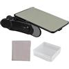 Generisch Clip riflettente per smartphone, fotocamera posteriore | Set di specchietti per selfie, attività all'aperto, viaggi, campeggio, studio