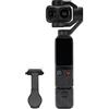 JERXTTON Pocket4P Pellicola protettiva in vinile antigraffio per videocamera DJI Osmo Pocket 4P, accessori decalcomanie 4 Pro, contorno nero lucido:per DJI Osmo Pocket 4P