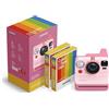 Polaroid Now 6669 - Fotocamera istantanea I-Type di terza generazione, con pellicola inclusa, colore: Rosa + 16 foto a colori