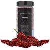 Genuino Peperoni Cruschi Lucani Artigianali, Cucina Botanica Italiana, Vegetariana, Peperone Crusco Dolce Pronto Da Mangiare Come Patatine, Ideale Per Cesti Natalizi O Regalo Uomo Donna, 50 Gr