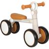 AIYAPLAY Bici senza pedali pieghevole età 1-2 anni con sedile e manubrio regolabili, Crema | Aosom Italy