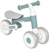 AIYAPLAY Bicicletta senza pedali pieghevole 1-2 anni con sedile regolabile, 52x23x36.5 cm, Blu | Aosom Italy