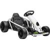 HOMCOM Go-Kart per bambini elettrico 24 V con drift e 2 motori per 8-12 anni, fino a 13 km/h, Bianco | Aosom Italy