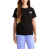 The North Face - T-Shirt Manica Corta da Ragazzi Simple Dome, Nero