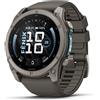 Garmin Smartwatch ( AMOLED ) FENIX 9 Titanium Pebble gray 51 mm 010 04763 01