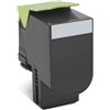 Lexmark 702K R cartuccia toner 1 pz Originale Nero