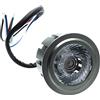 Planetitaly Faretto Spot LED 6W DMX512 Luce RGB 50mm con Struttura in Alluminio (RGBW+3000K)