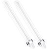 worahroe Lampada fluorescente compatta da 11 W, 2 poli, luce bianca 6500 K, tubo a forma di U, lampada a risparmio energetico, tubi fluorescenti 900 lm, applicabile per soggiorno, camera da letto
