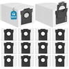 BTRSOLUS 14 pezzi di sacchetti per aspirapolvere per Dreame L10s Ultra Gen 1/2/3, L10/L10s Pro/L20/L40/L50/X40/X50/Aqua10/Matrix10 Ultra, Mova Z60/S20/E30/E40/P50/P50s/V50 Ultra - Sacchetti di alta qualità