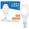 Planetitaly Lampadina lampada led 40w attacco E40 industriale stradale sostituzione hqi bianco