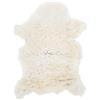 vidaXL Pelle di Montone Crema 70x100 cm
