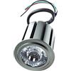 Planetitaly Faretto Spot RGBW 12W DMX512 Luce Colorata 50mm con Struttura in Alluminio (RGBW+3000K)