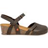 ART 1931 I Live, Sandali con Zeppa Donna, Kaki, 42 EU