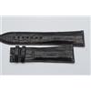 Franck Muller Frank Muller Bracciale In Pelle 28 Mm Nero Per Chiusura A Vite 22 Mm 28-22