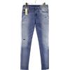 Diesel Jeans Stretch Donna DIESEL Grupee Super Slim-Skinny 0609N Strappati W29/L34
