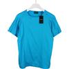 EMPORIO ARMANI Blusa Donna US 16 Manica Corta Collo A Giro Casual Blu