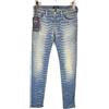 ARMANI JEANS J06 Jeans Skinny Fit Donna Slim W25 Blu Zip Denim