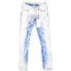 DIESEL Myboy Jeans Donna Regular Slim-Straight Vita Bassa W24/L30 Blu Righe