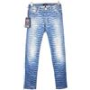 Armani Jeans Skinny Fit Low waist Jeans Donna US 24 2XS Zebrato Elasticizzato