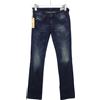 DIESEL Doozy 008IH_Stretch Jeans Donna W24/L32 Dipinti Whiskers Scuro Zip Fly