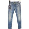 Armani Jeans J06 Jeans Skinny Fit Donna W24 Comfort Stretch Zebra Blu Sbiadito