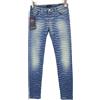 Armani Jeans J06 Jeans Skinny Fit Donna W24 Effetto Sbiadito Blu